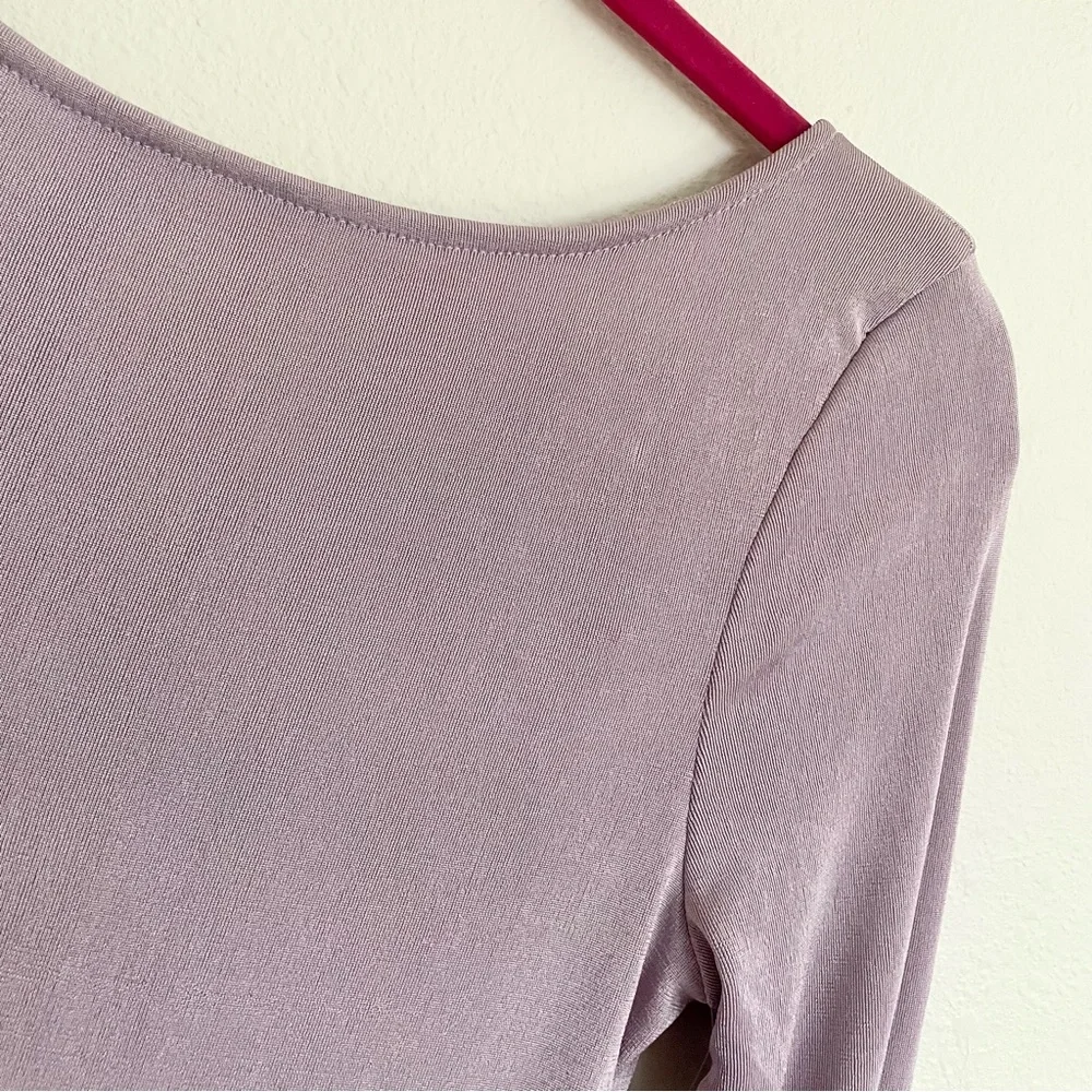 Intimately Free People Body Con Open Back Long Sleeve Dress - Picture 6 of 11